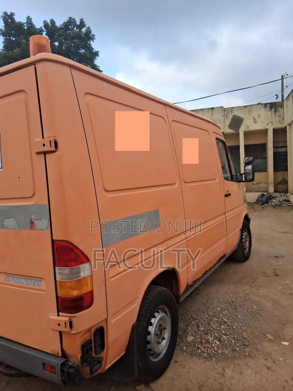 Mercedes-Benz Sprinter 2005 Orange