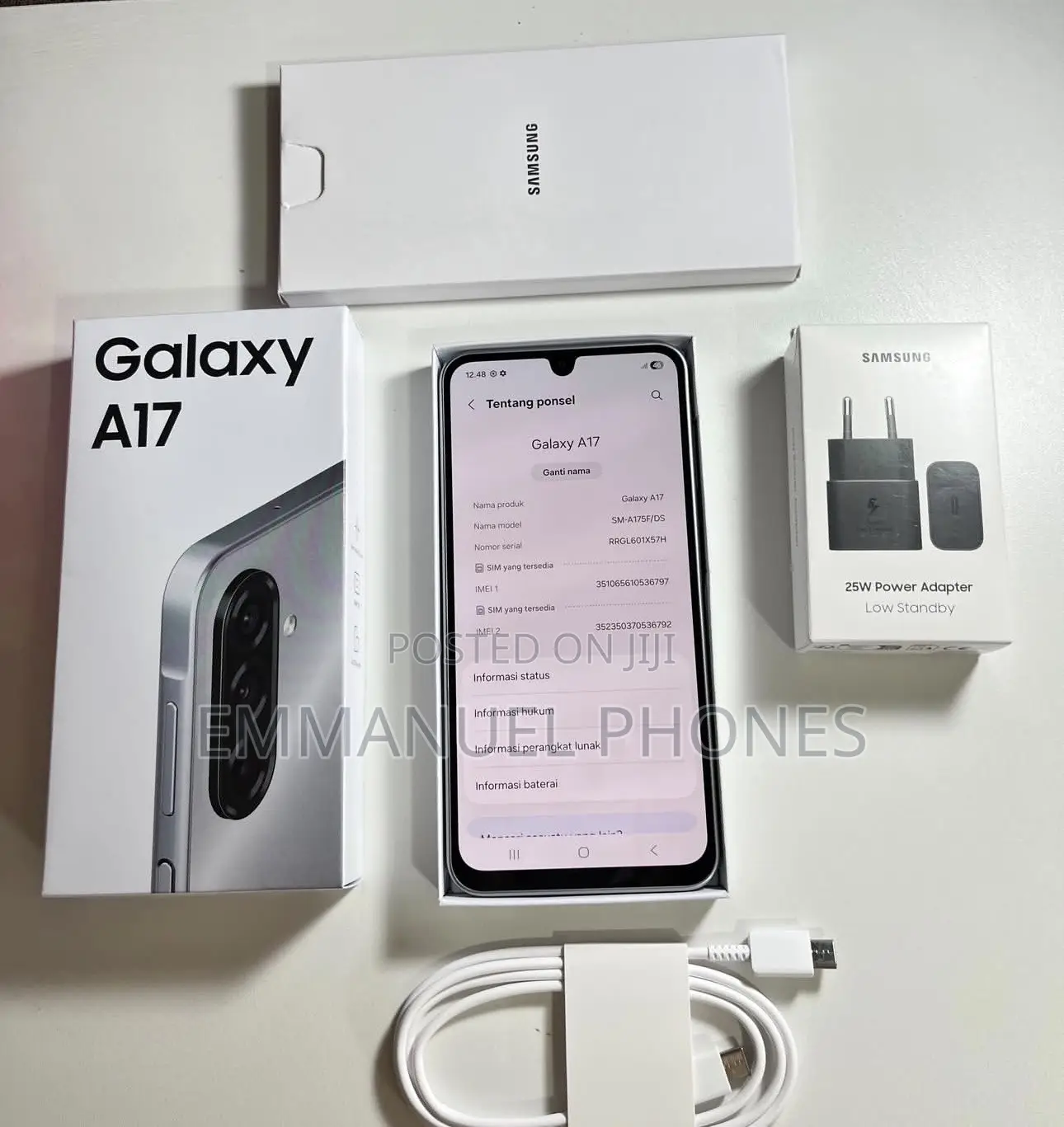 New Samsung Galaxy A17 5G 256 GB Gray