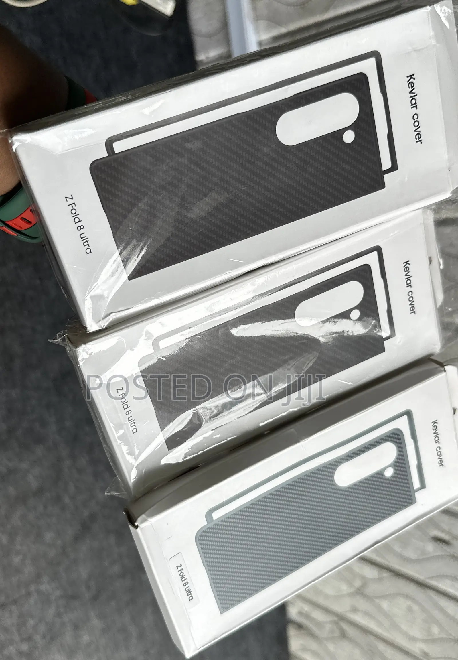Galaxy Z Fold 8/8ultra Kevlar Case With Front Glass Protector