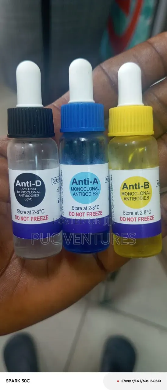 Blood Grouping Reagents (Anti-A,b&d)