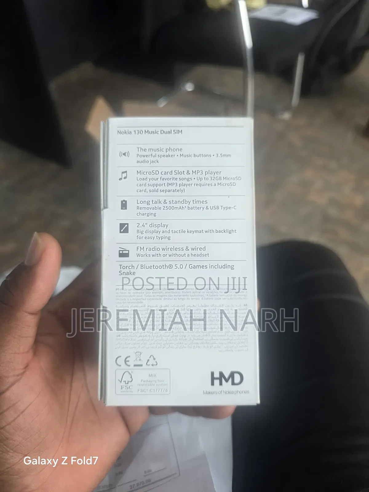 New Nokia 130 Dual SIM Black