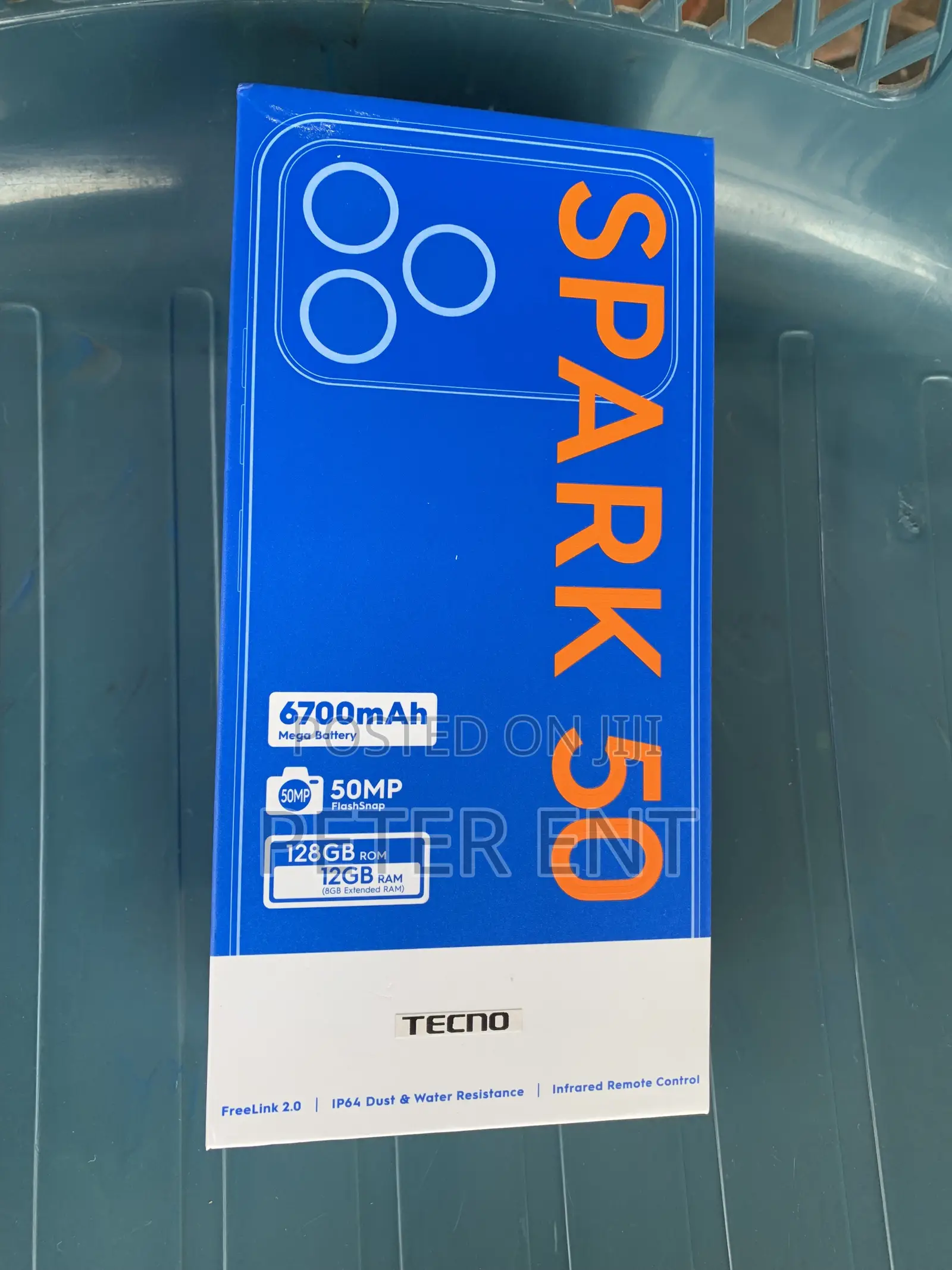 New Tecno Spark 50 128 GB Gold