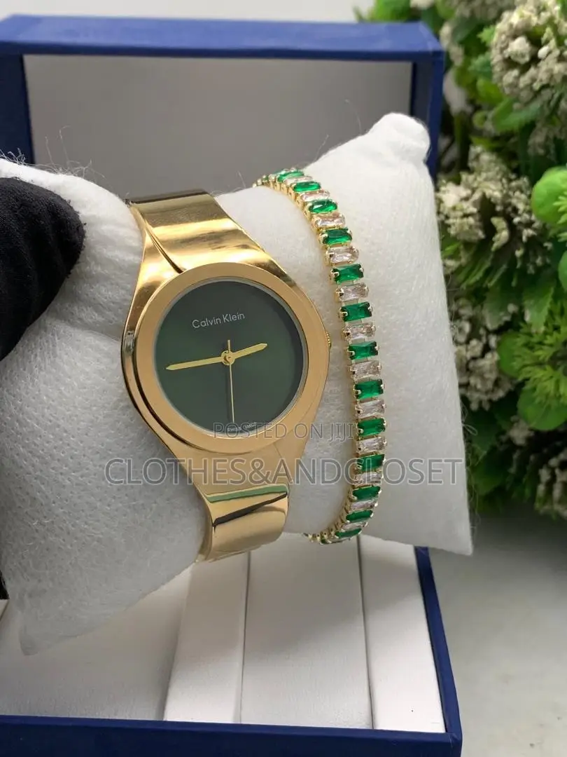 Gold-Tone Rolex Oyster Perpetual Day-Date Watch and Bracelet