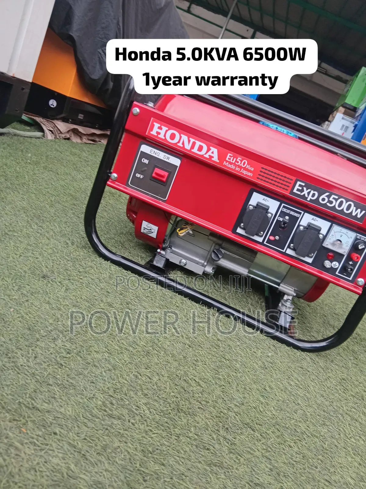 Honda 6500W Portable Generator – Durable Heavy Duty Power Machine