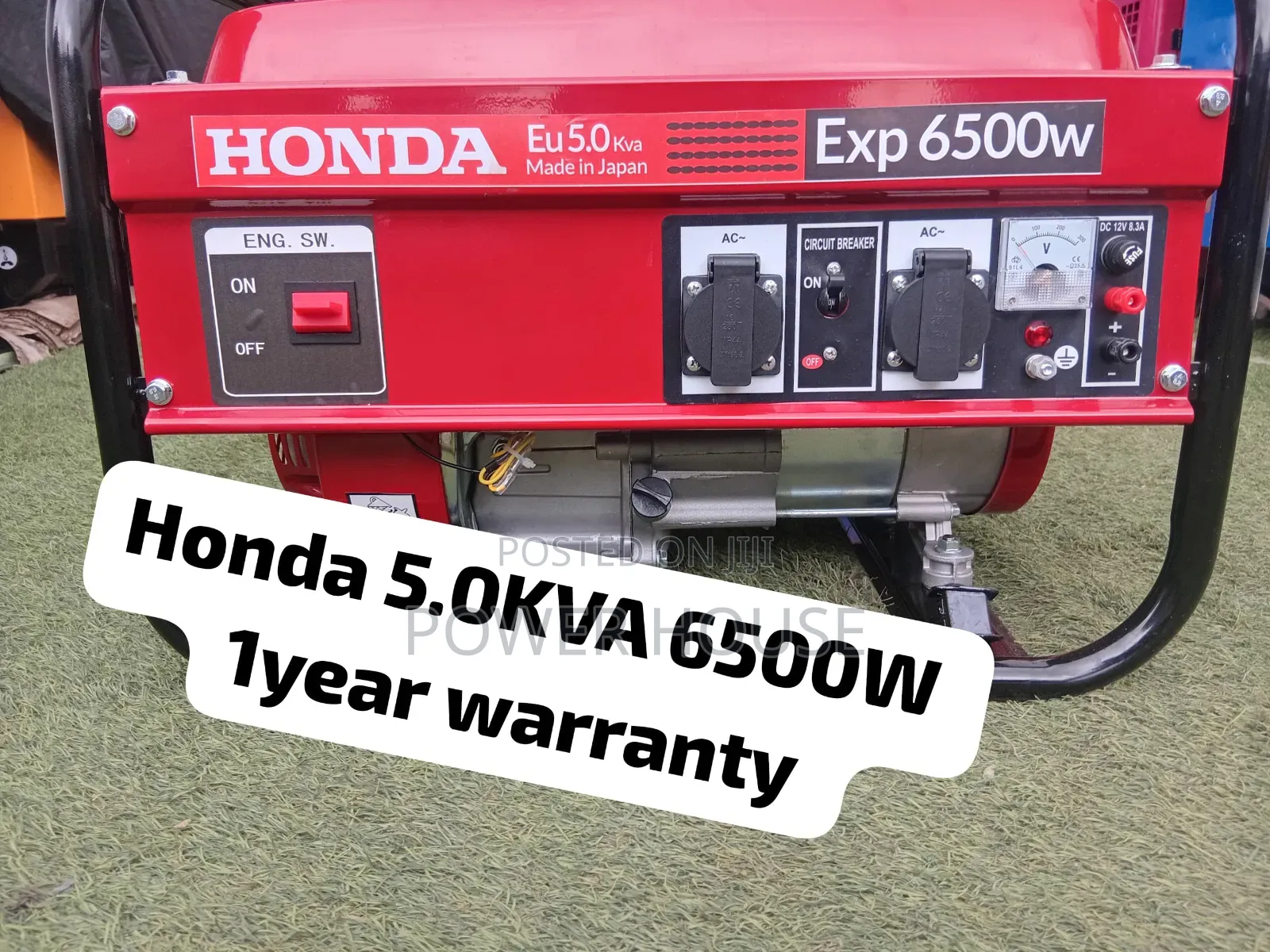 Honda 6500W Portable Generator – Durable Heavy Duty Power Machine