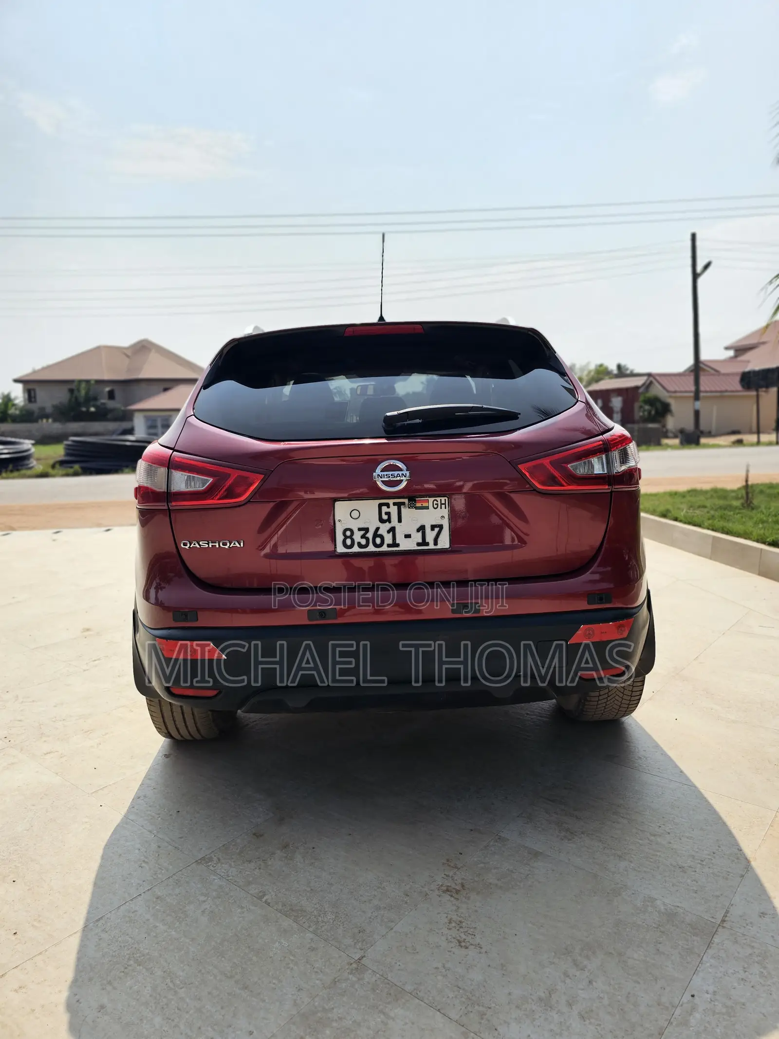Nissan Qashqai 2016 Red