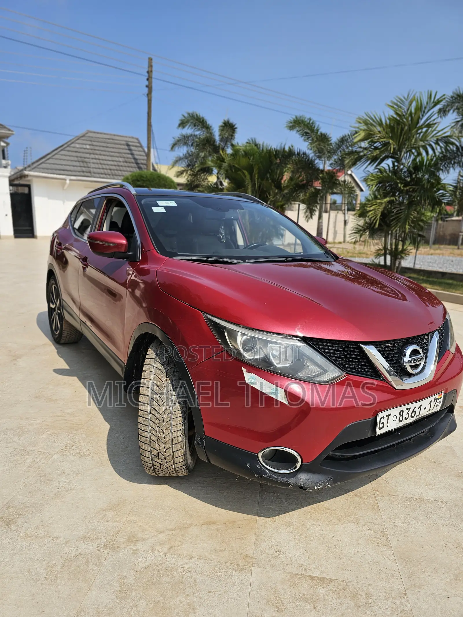 Nissan Qashqai 2016 Red