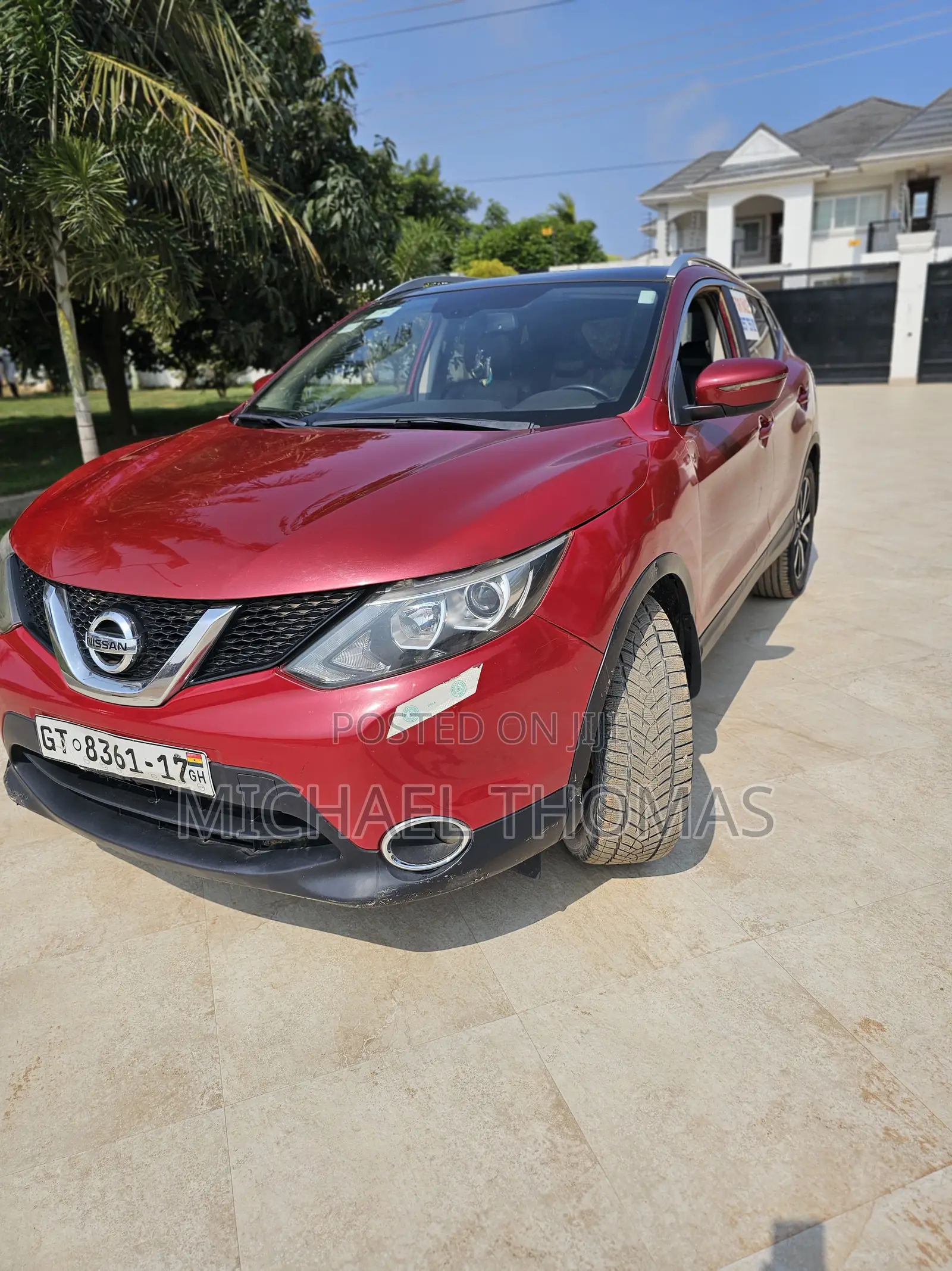 Nissan Qashqai 2016 Red