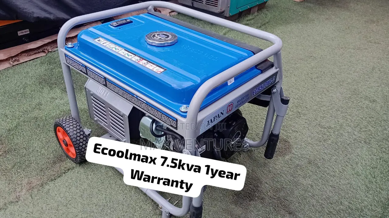 Ecoolmax 7.5kVA Diesel Generator Today 7.5kva
