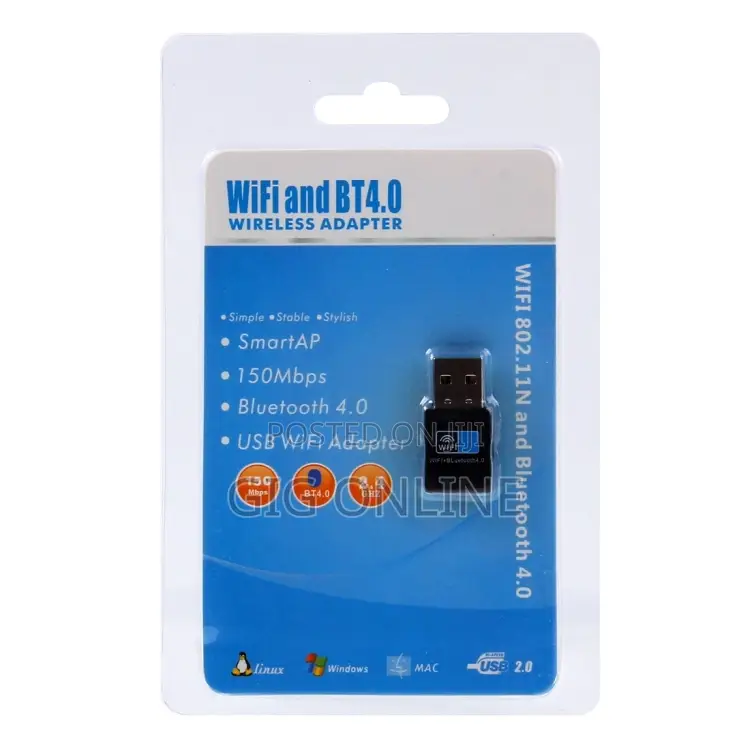 Wifi and Bt4.0 Wireless Adapter