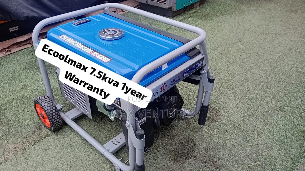 Ecoolmax 7.5kVA Diesel Generator With Electric Start 7.5kva