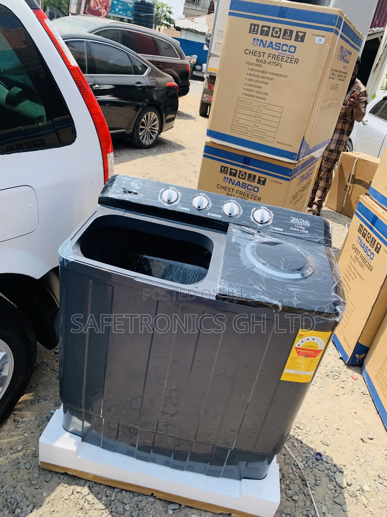 Lastest New Zara Washing Machine Twintub 13KG Semi Automatic