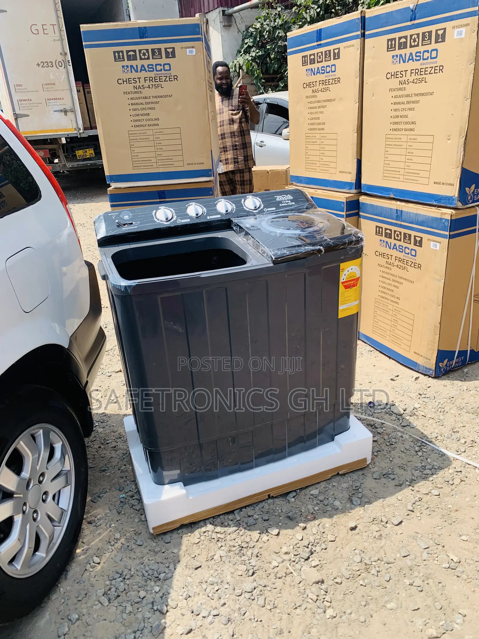 Kindly Order Zara Washing Machine 13KG Semi Automatic