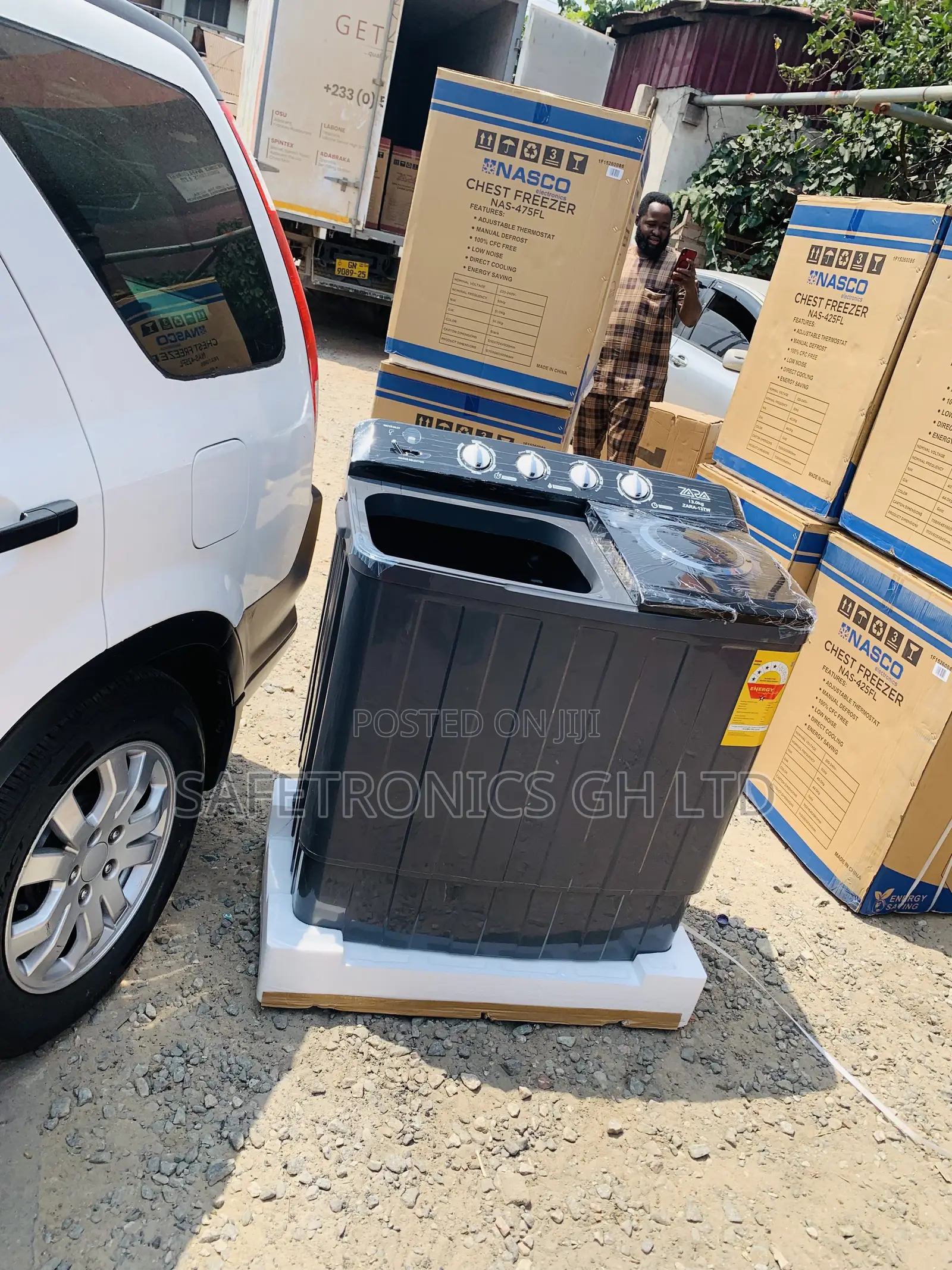 Kindly Order Zara Washing Machine 13KG Semi Automatic