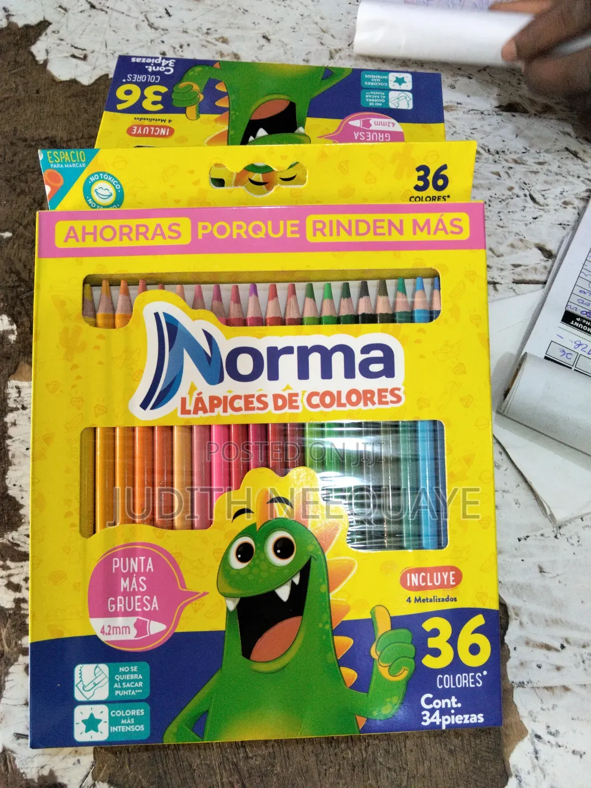 36 Pencils Colours