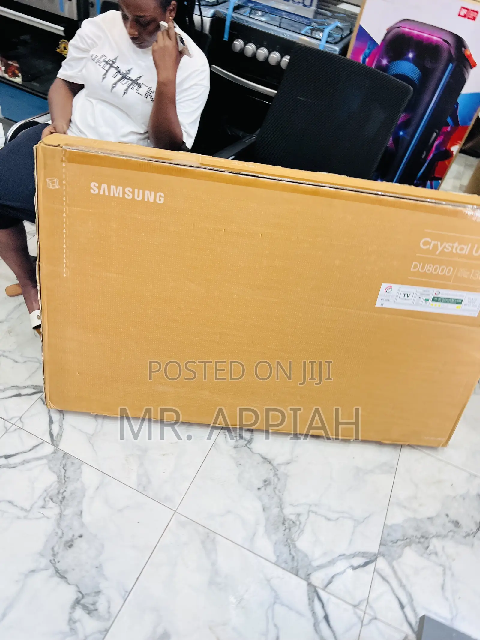 Get Premium Samsung 55U8072F 55” Uhd 4k Smart TV(2024 Model) Black