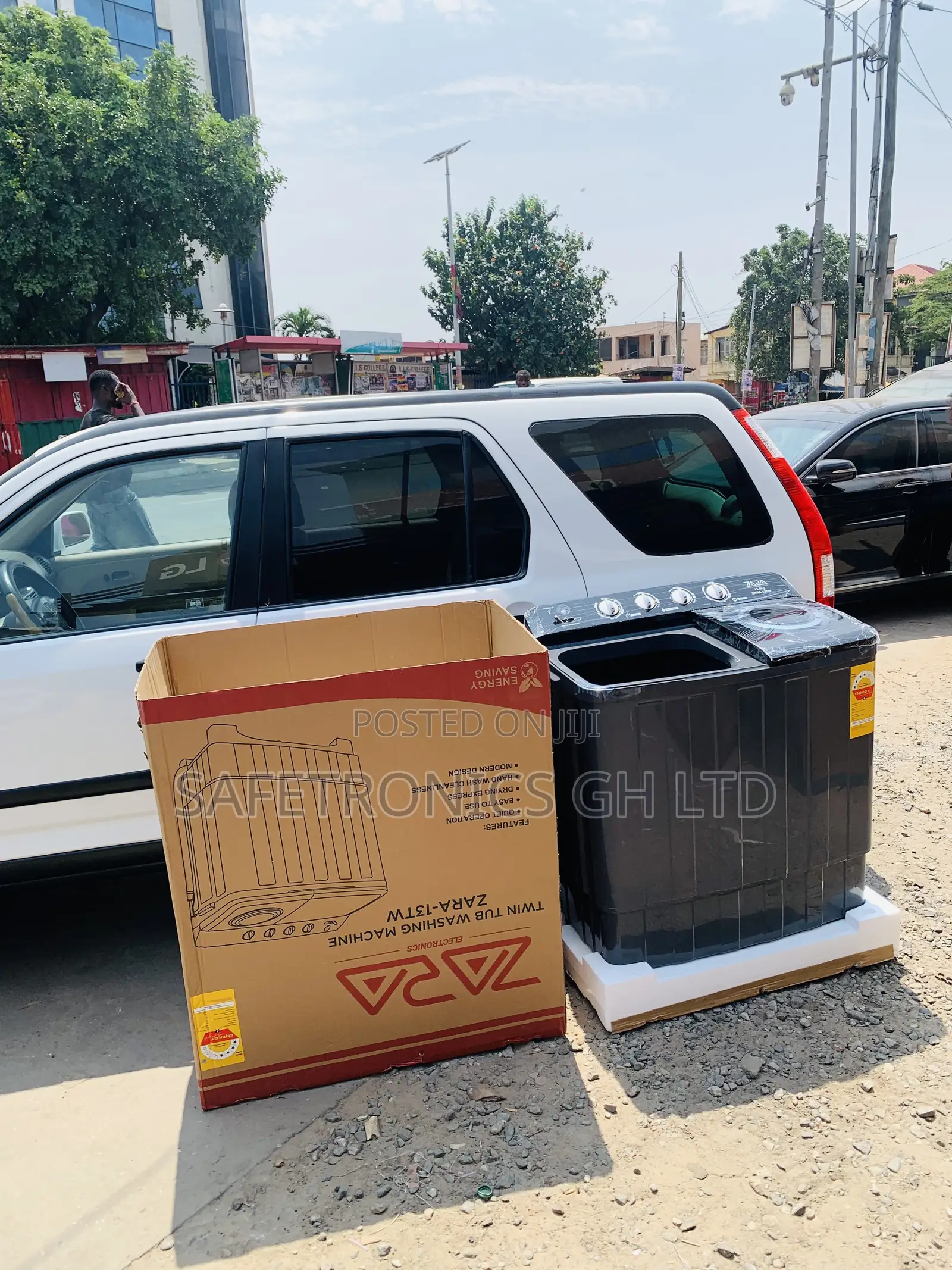 Perfect New Zara Washing Machine 13KG Semi Automatic