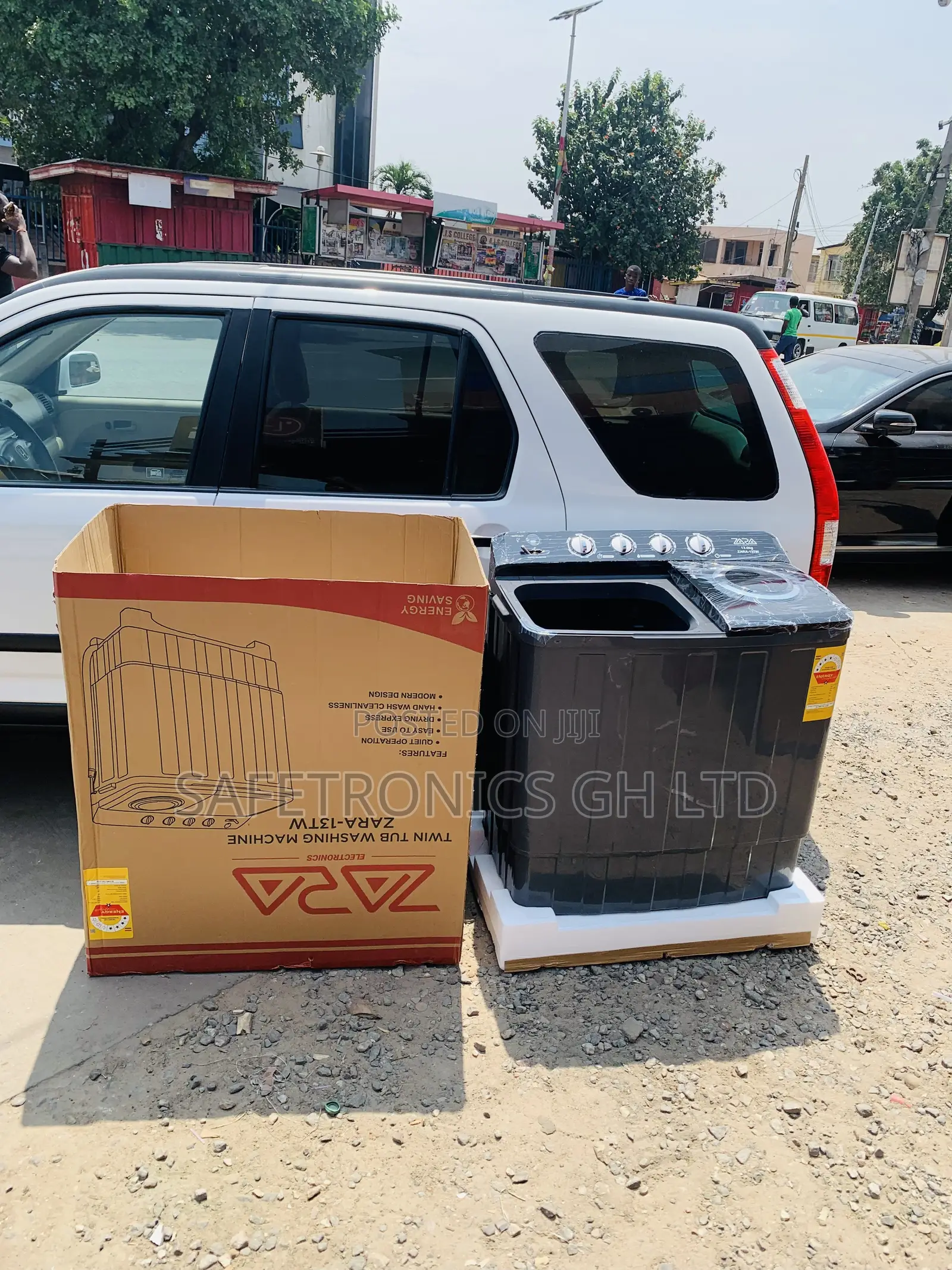 Perfect New Zara Washing Machine 13KG Semi Automatic