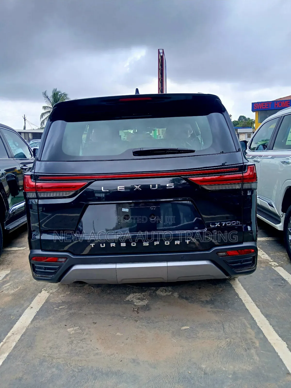 New Lexus LX 700h 2025 Black