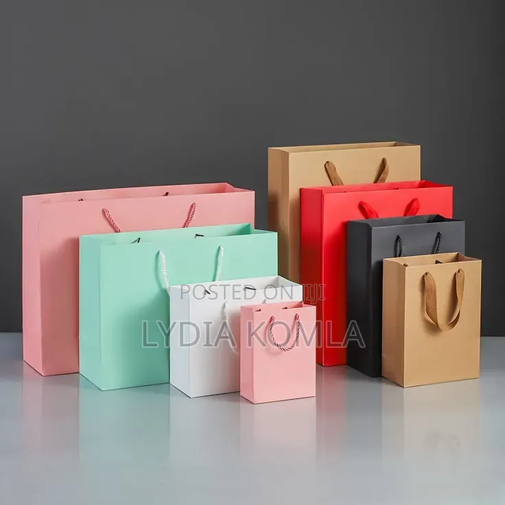 Paper Bag With Branding