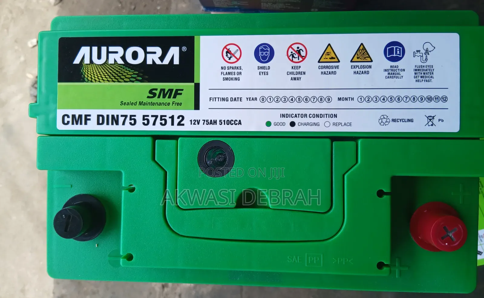 AUR0RA 15 Plate 12v 75Ah