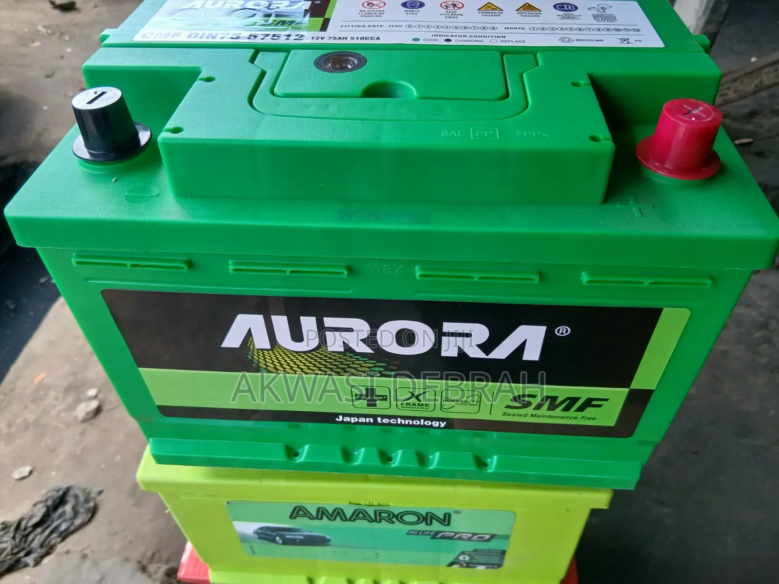 AUR0RA 15 Plate 12v 75Ah