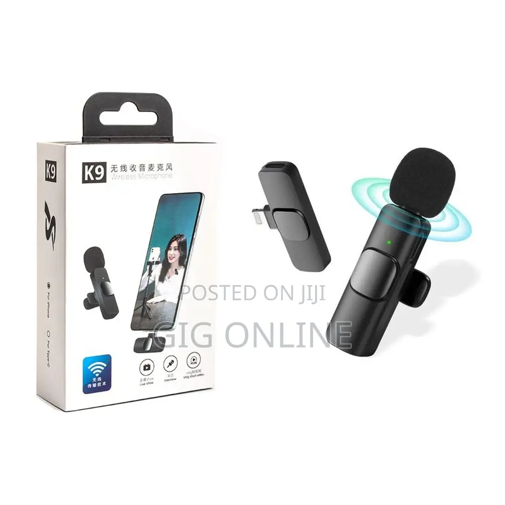 Brandnew K9 Wireless Microphone