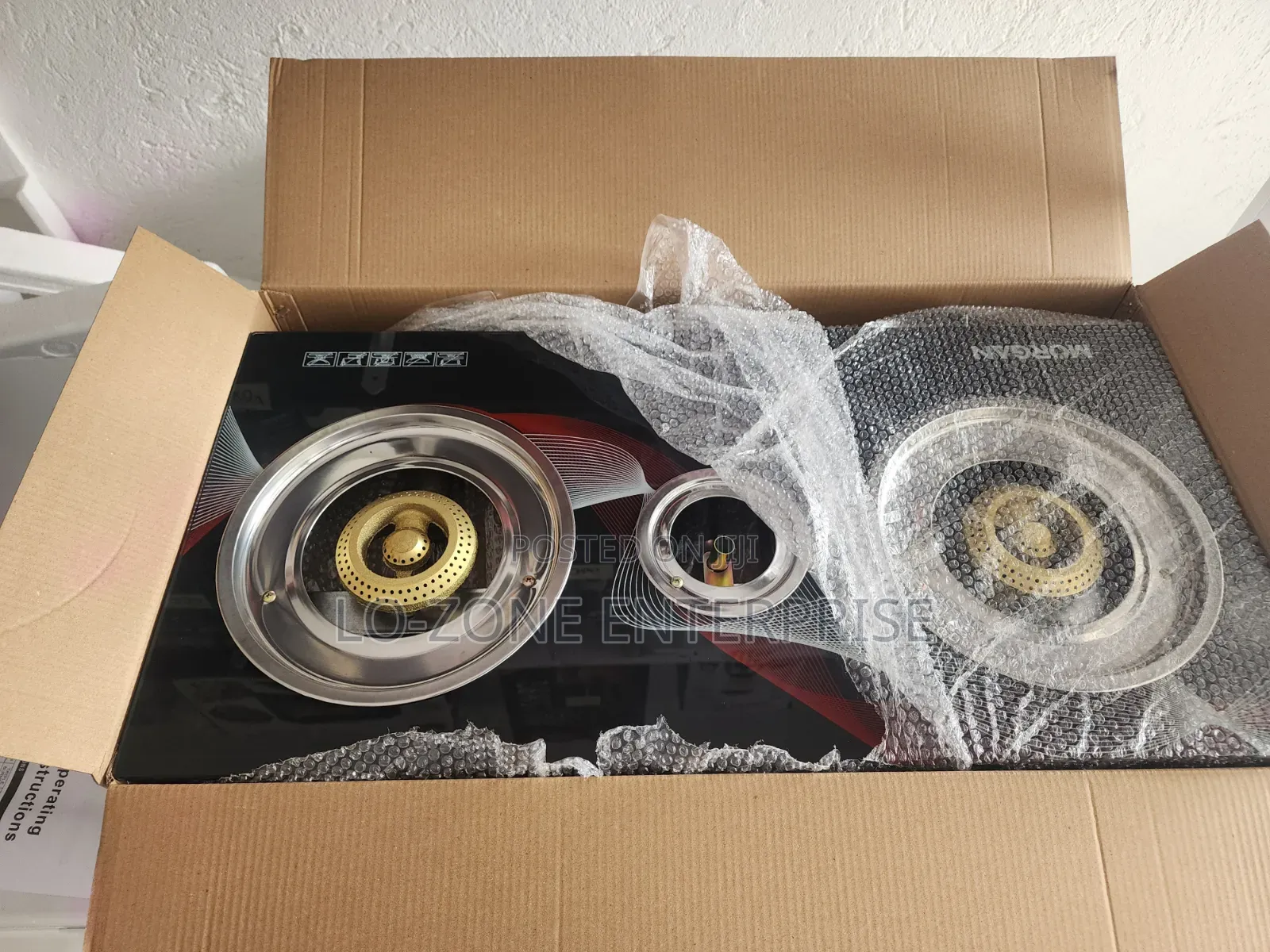 Morgan Glass 3 Gas Stove