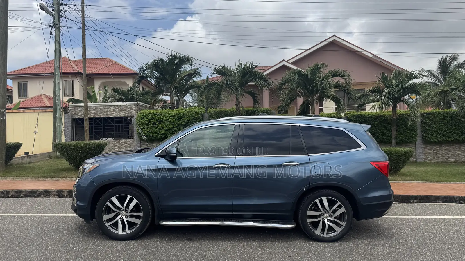 Honda Pilot Touring 4dr SUV 4WD (3.5L 6cyl 9A) 2017 Blue