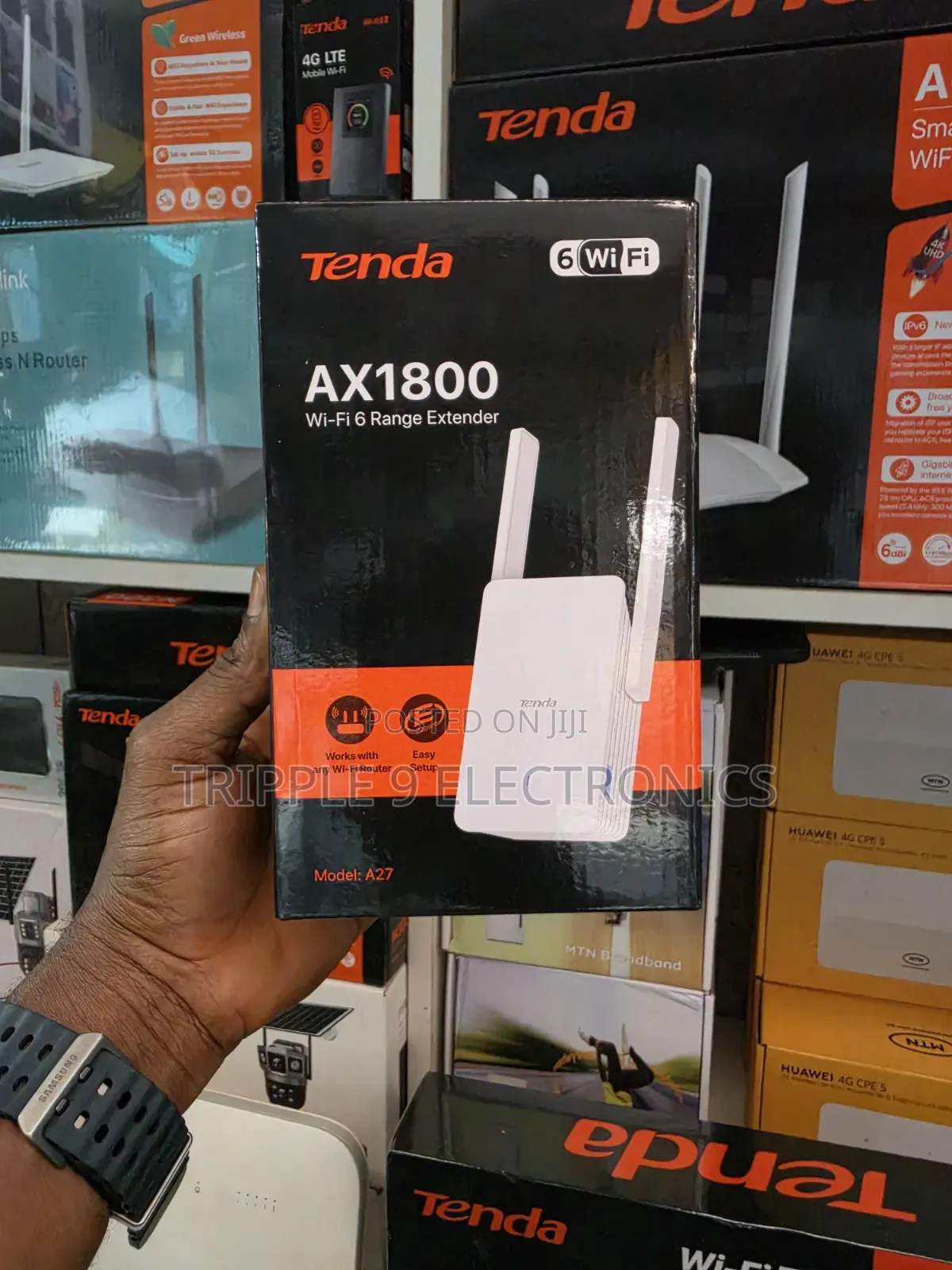 Tenda AX1800 5ghz Wireless Repeater/ Acess Point