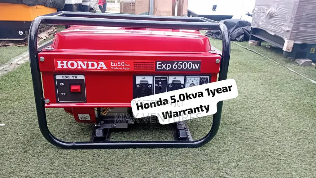 Brand New Honda 5KVA Petrol Generator Available Now 5kva