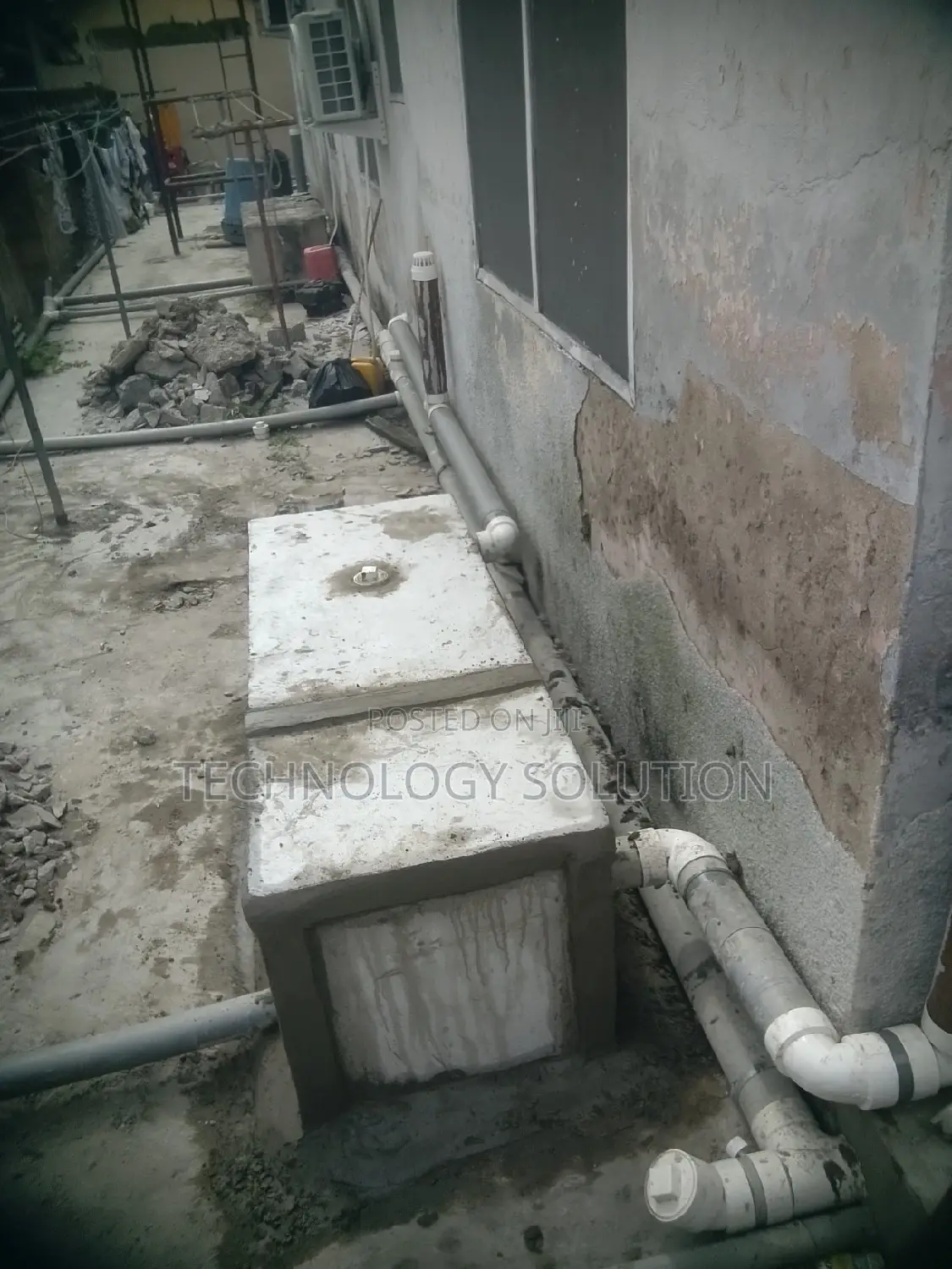 Toilet Biodigester and Plumber