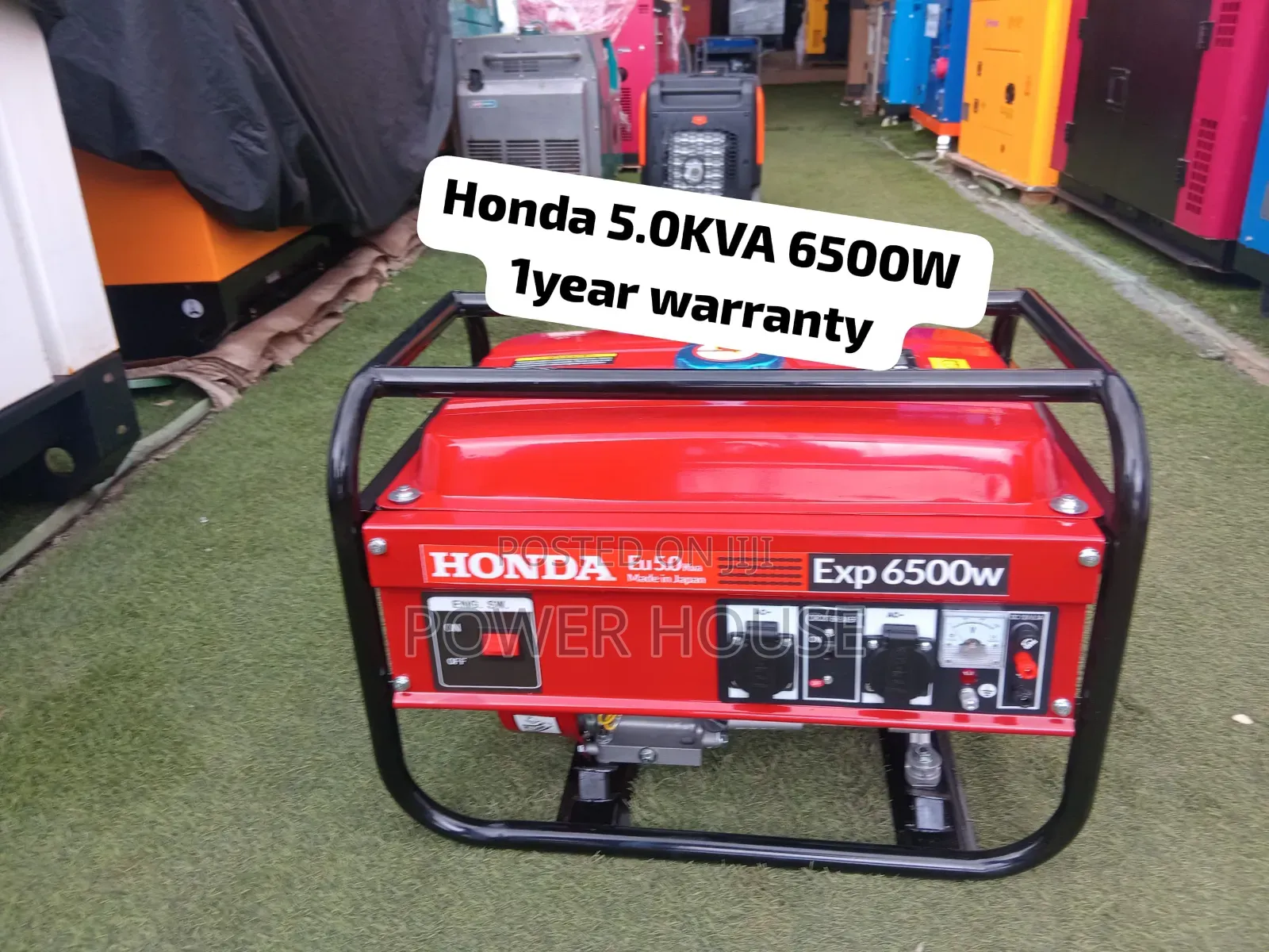 Honda 6500W Heavy Duty Petrol Generator – Powerful, Durable & Ready