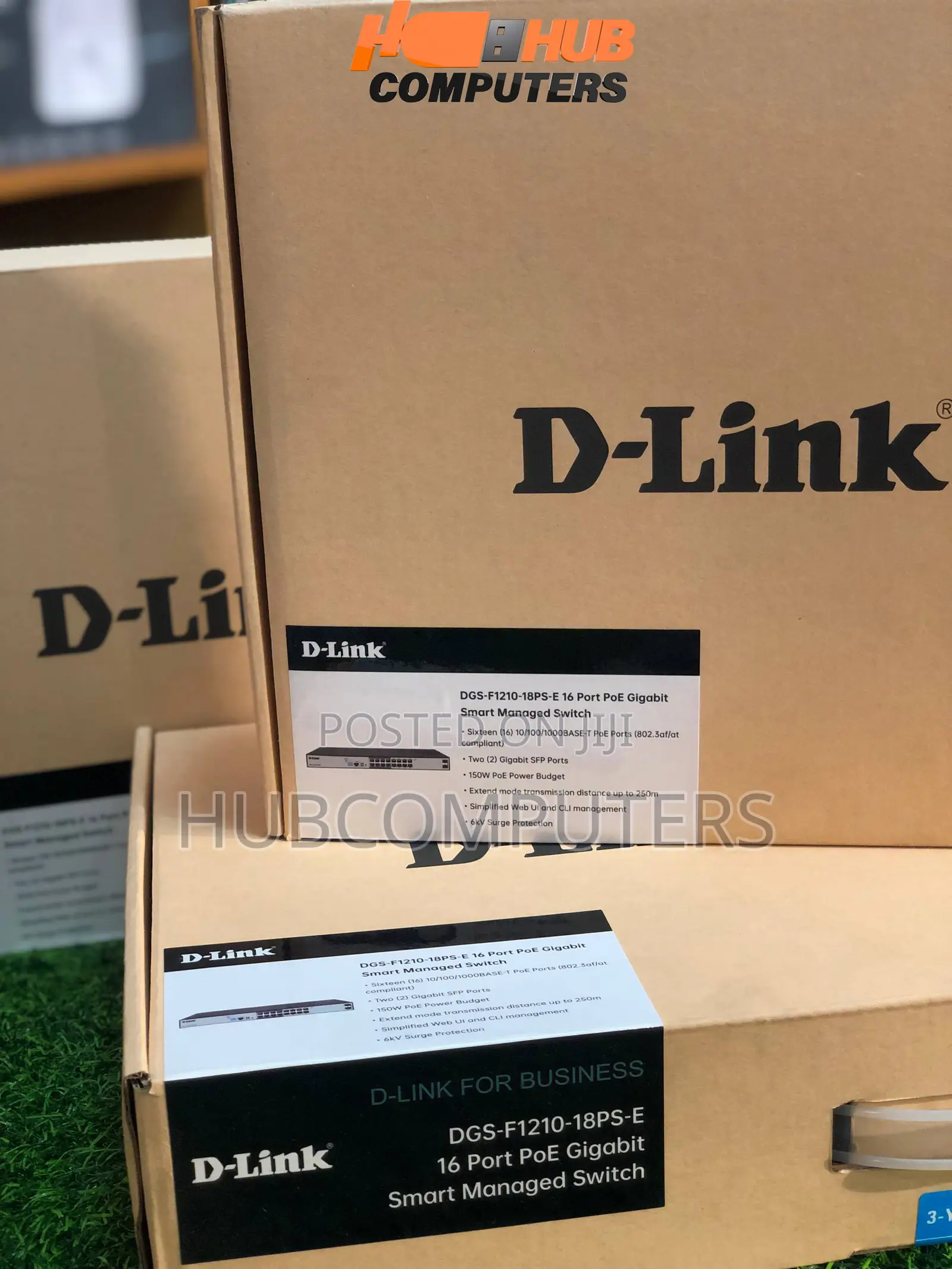 D-Link (Dgs-F1210-18ps-E) 16 Port Poe + Gigabit Switch [Smart Managed]
