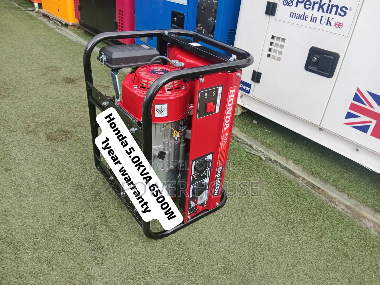Powerful Honda 6500W Petrol Genset – Dependable Electricity Whenever
