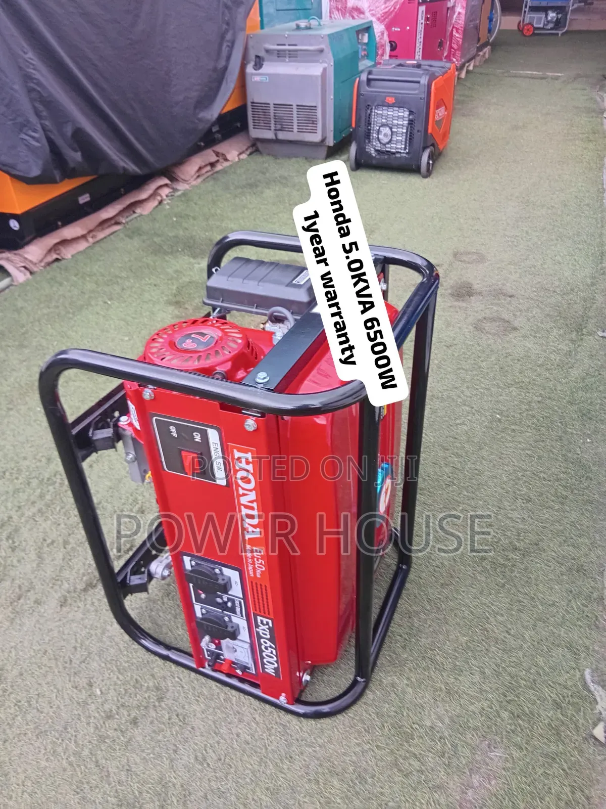 Powerful Honda 6500W Petrol Genset – Dependable Electricity Whenever