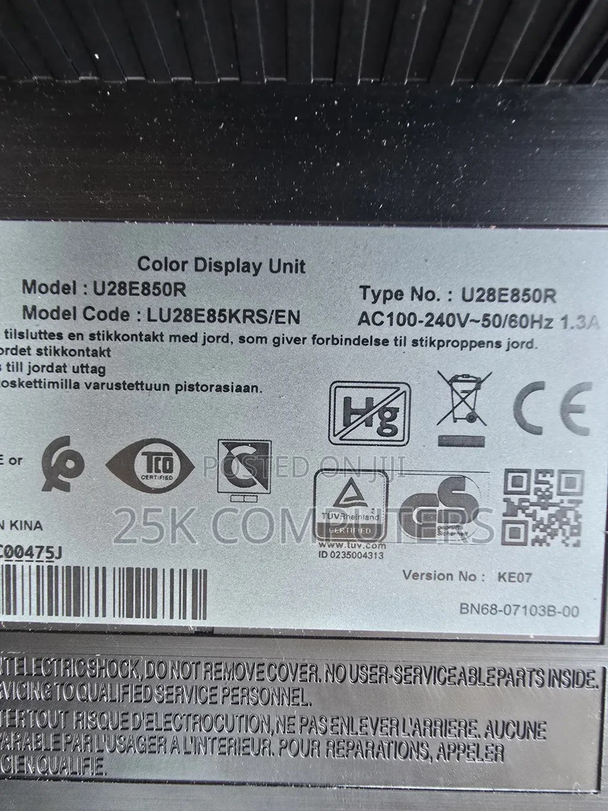 28inch 4k Uhd Samsung Monitor