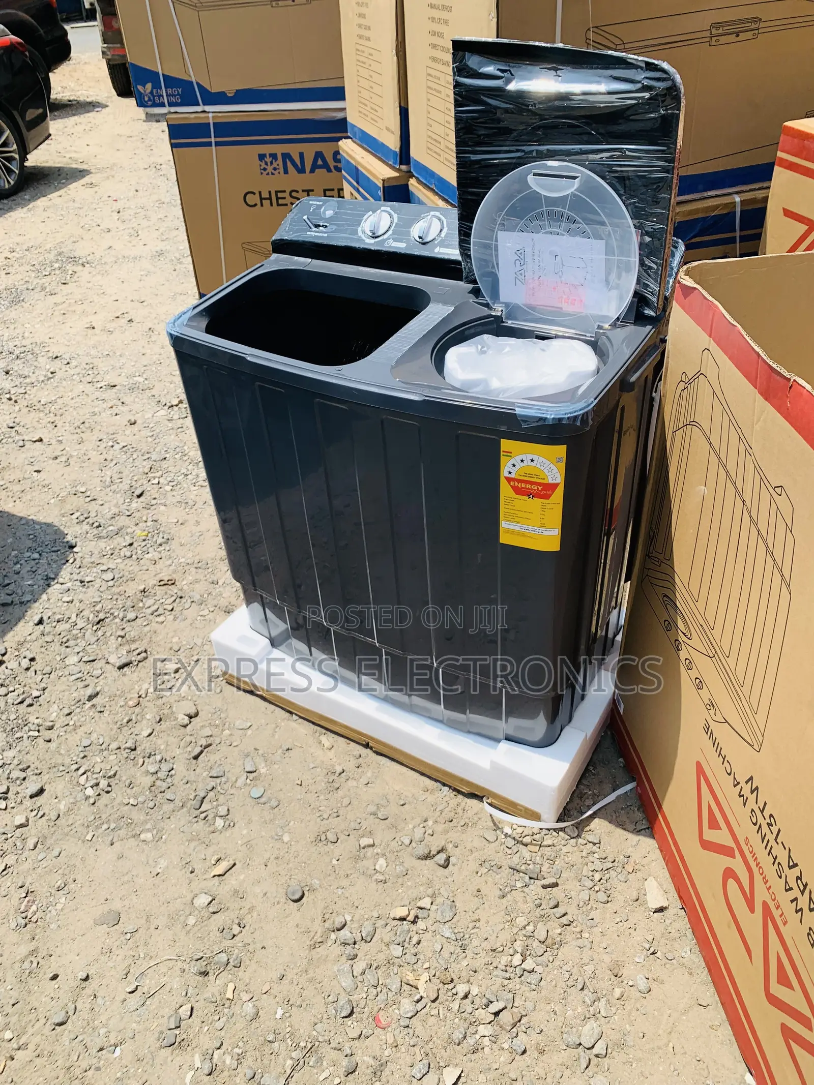 Place Your Order Zara-13tw Twin Tub Washing Machine 13kg Semi Auto