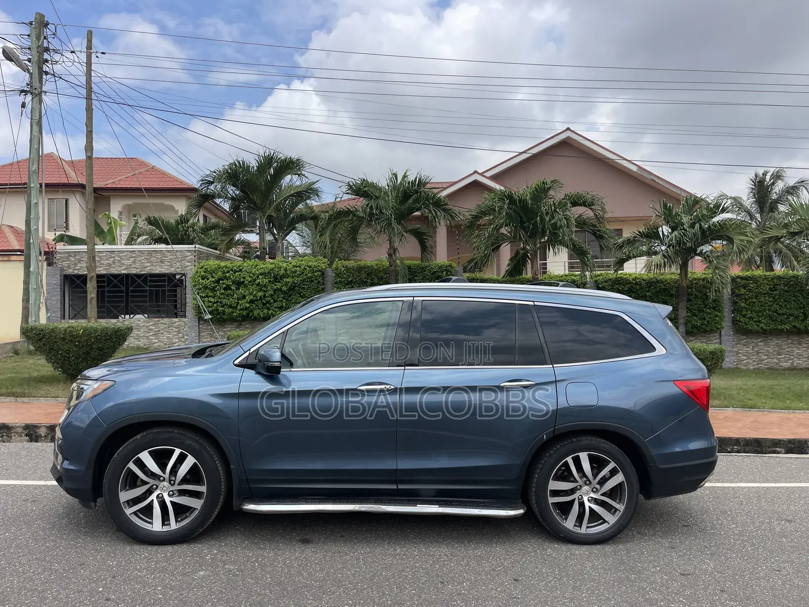 Honda Pilot Touring 4dr SUV 4WD (3.5L 6cyl 9A) 2017 Blue