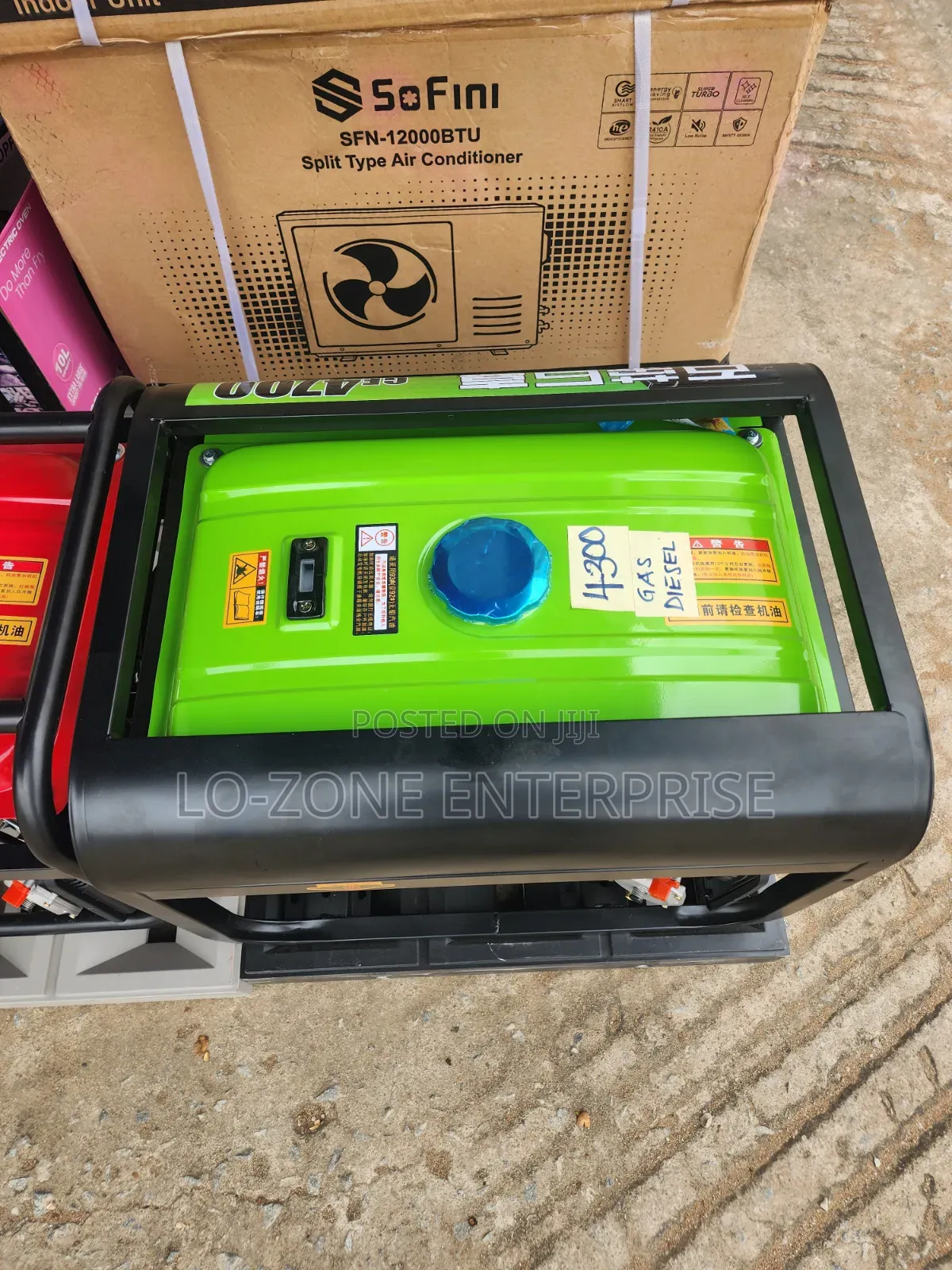 Gas and Diesel Generator