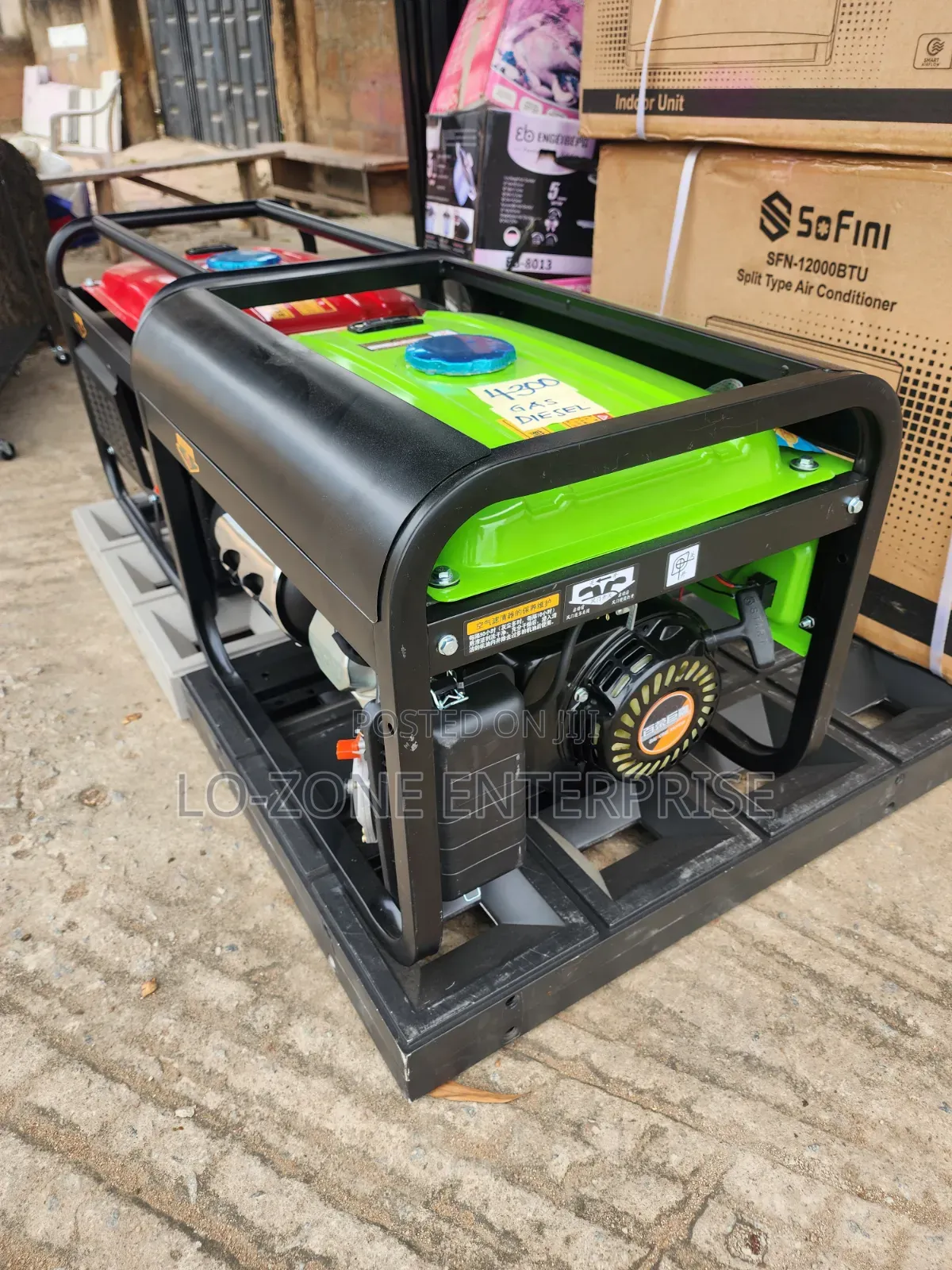 Gas and Diesel Generator