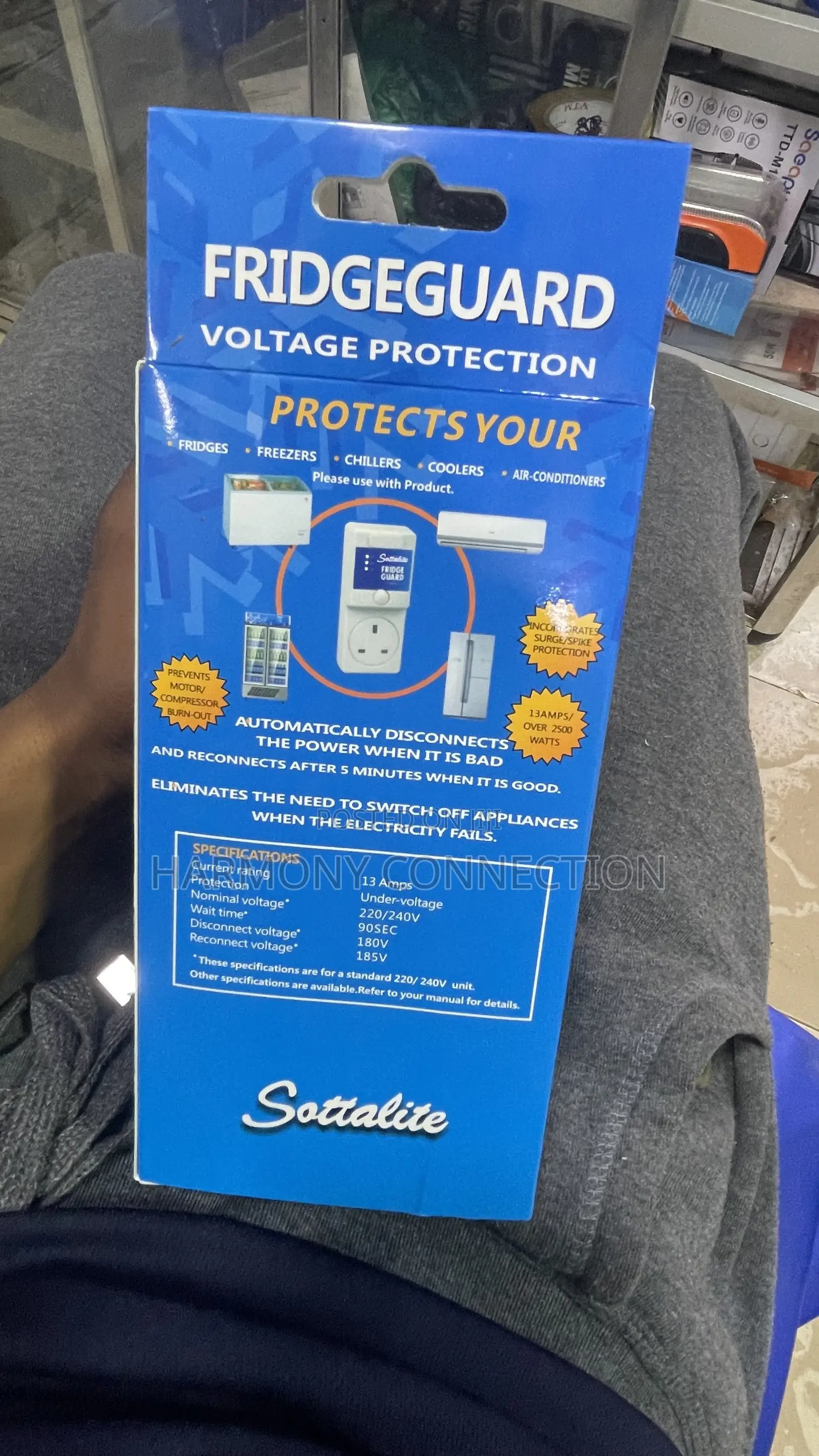 Fridge and Washing Machine Guard 13A