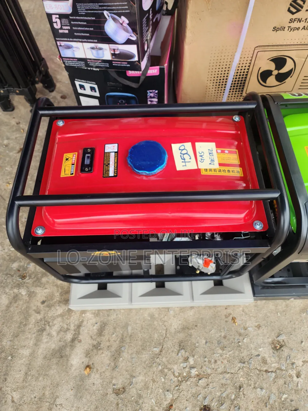 Gas and Diesel Generator