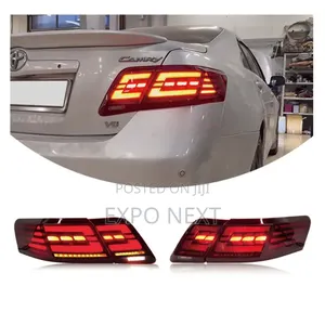Camry 2007-2011 Red, Smoked Black Led Tail Lights