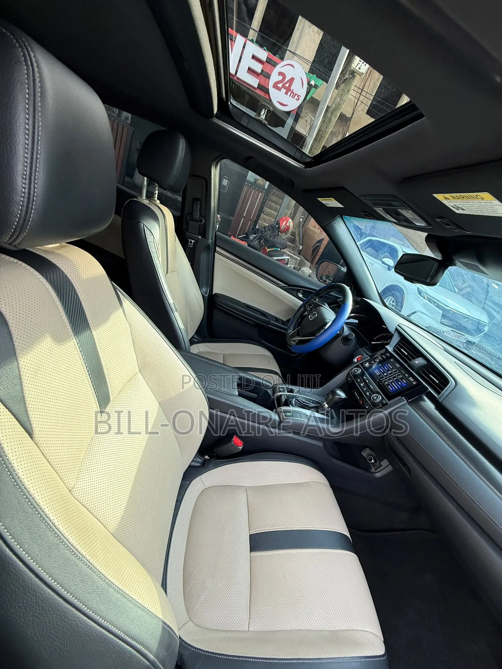 Honda Civic Sport Touring Hatchback 2019 Gray