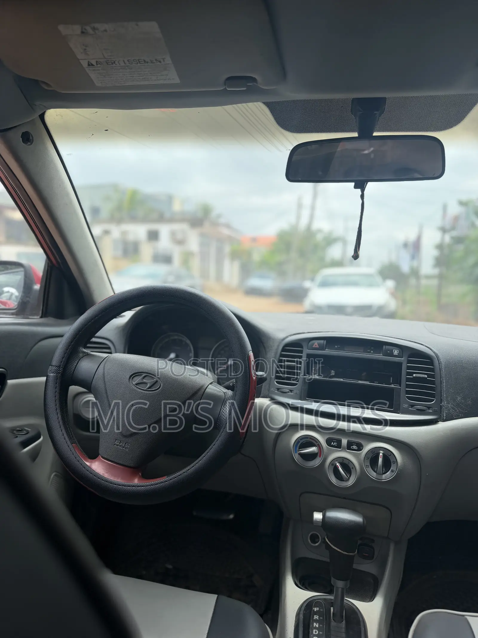Hyundai Accent 2008 Red
