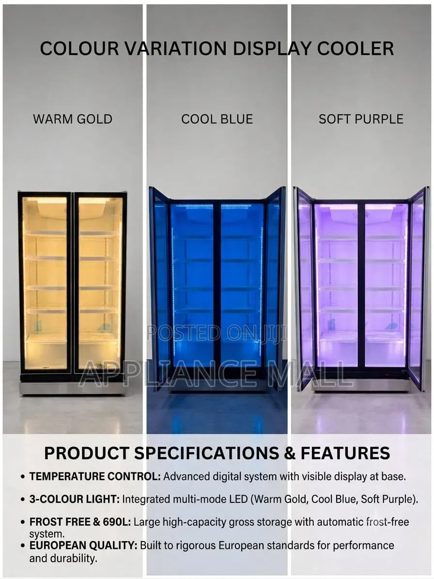 Display/Showcase Fridge 690L