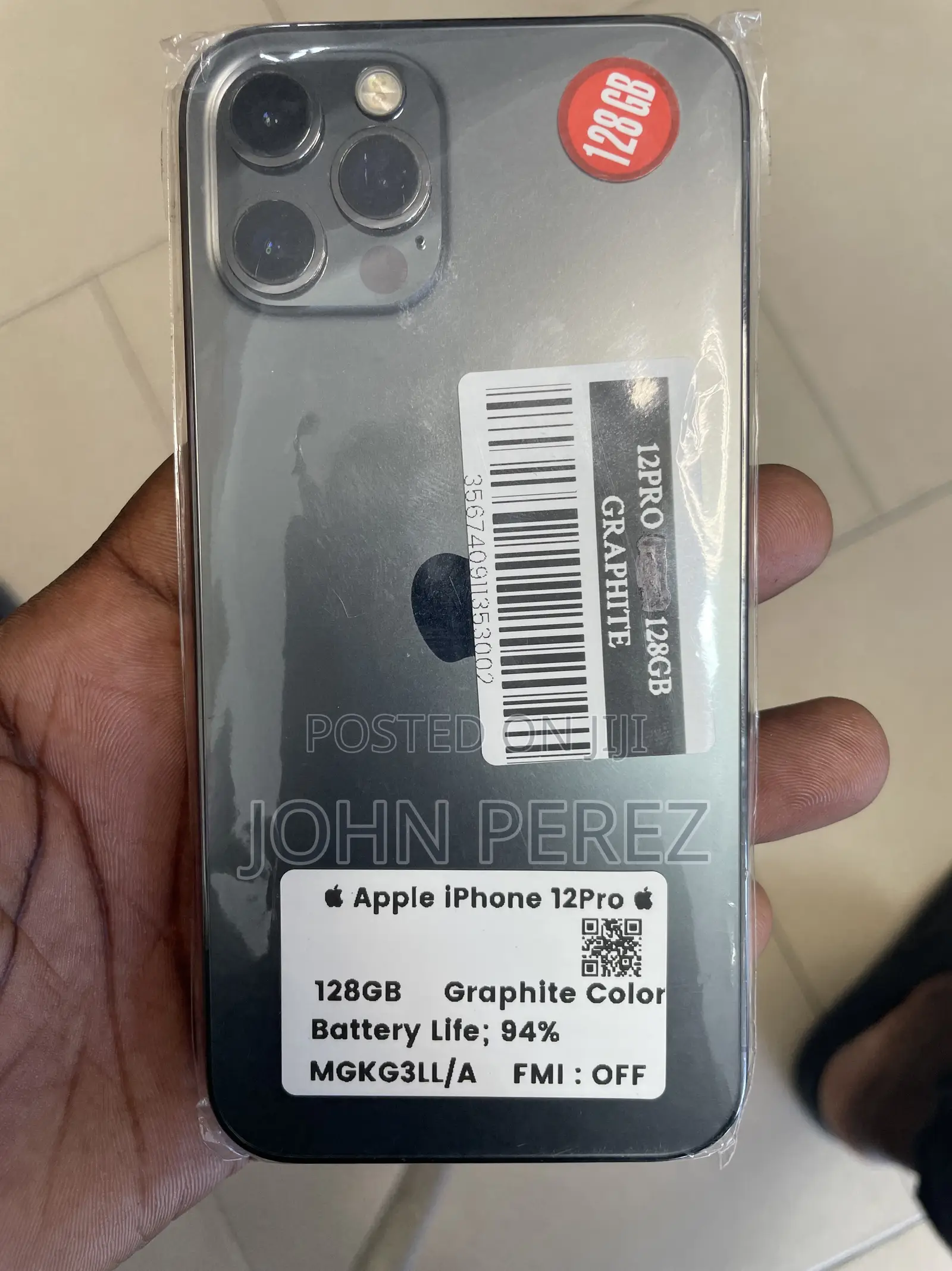 Apple iPhone 12 Pro 128 GB Graphite