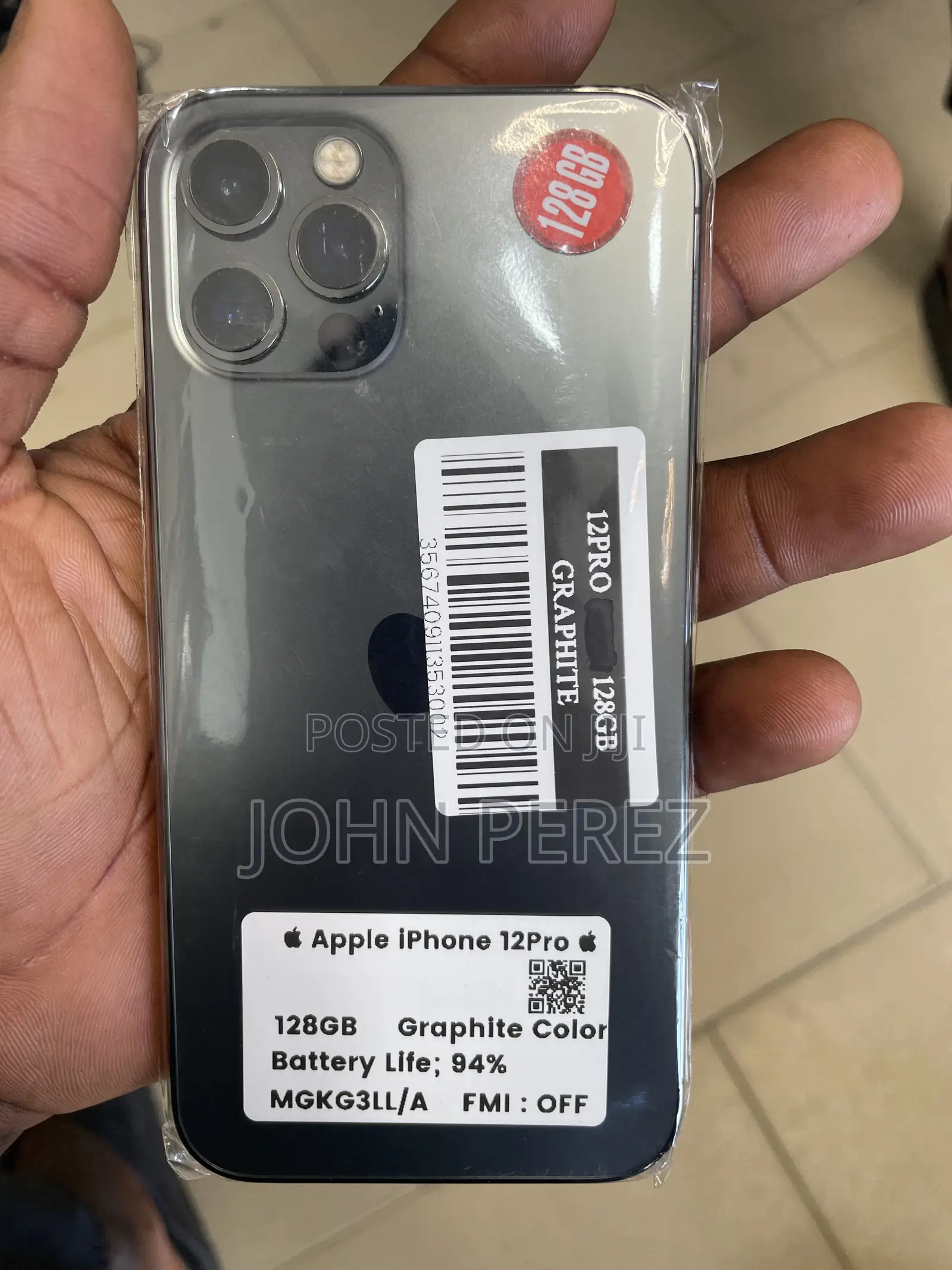 Apple iPhone 12 Pro 128 GB Graphite