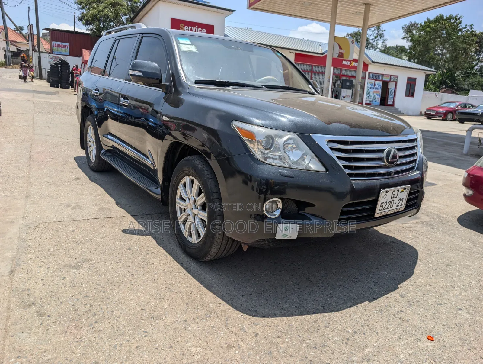 Lexus LX 570 2009 Black